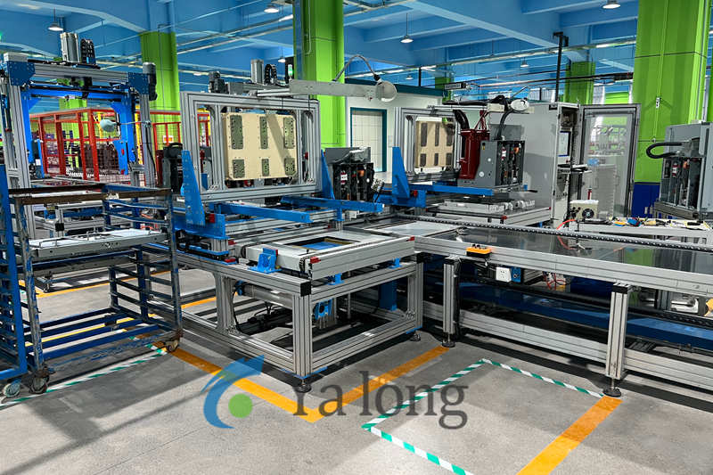 Circuit breaker assembly line