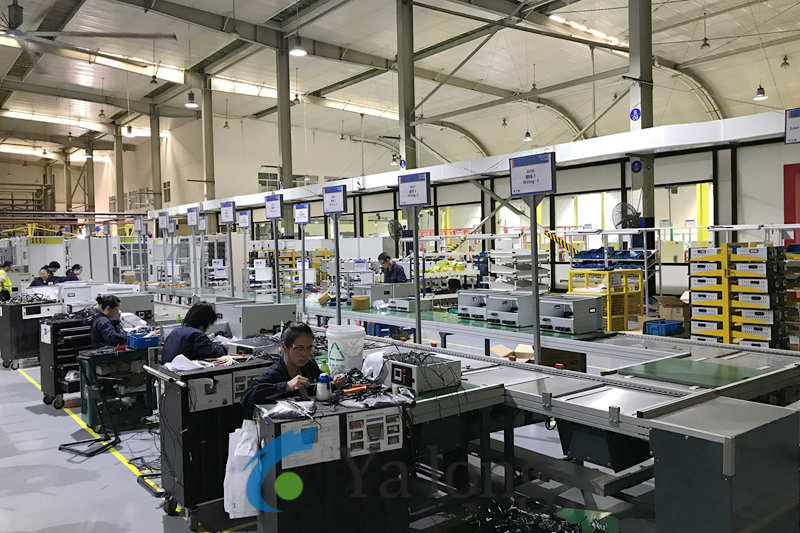 Energy storage drawer cabinet assembly line