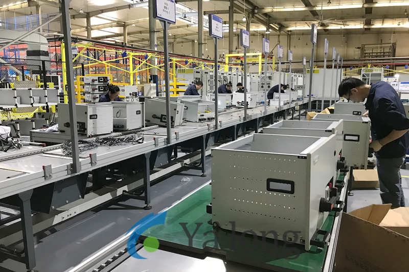 Energy storage drawer cabinet assembly line