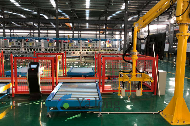 Ring network cabinet assembly line